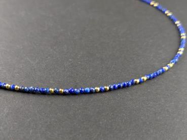 Preview: Lapis Lazuli Halskette (44 cm)