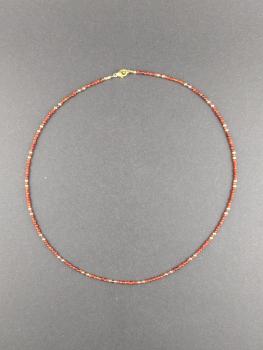 Karneol Halskette (43 cm)