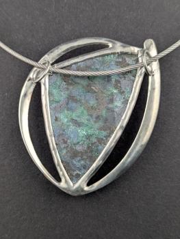 Preview: Fuchsit Kettenanhänger