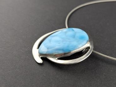 Larimar Kettenanhänger