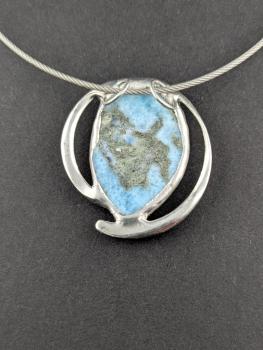 Larimar Kettenanhänger