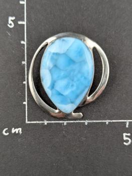 Larimar Kettenanhänger
