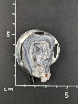 Chalcedonrose Kettenanhänger