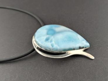 Larimar Kettenanhänger