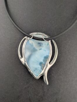 Larimar Kettenanhänger