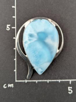 Larimar Kettenanhänger