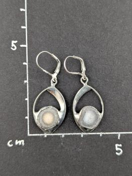 Preview: Calcedonrose Ohrhänger