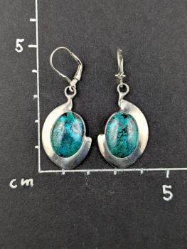 Preview: Chrysokoll Ohrhänger