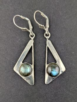 Labradorit Ohrhänger