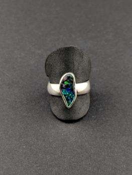 Boulder Opal Ring (Größe 58)