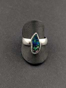 Boulder Opal Ring (Größe 58)