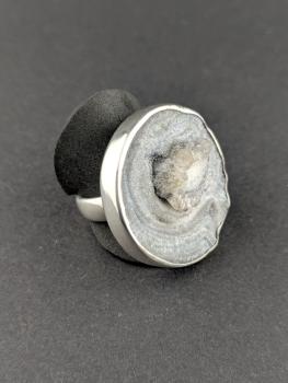 Chalcedonrosering (Größe 60)