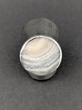 Chalcedonrosering (Größe 56)