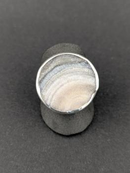 Chalcedonrosering (Größe 56)