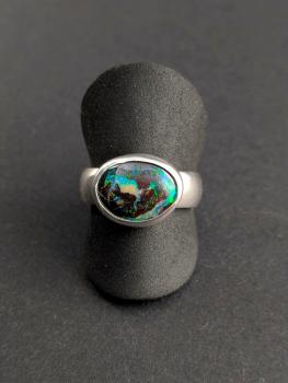 Boulder Opal Ring (Größe 53)