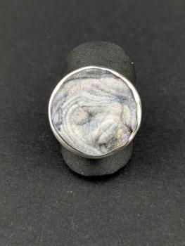 Chalcedonrosering (Größe 56)