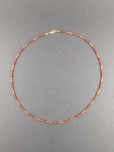 Karneol Halskette (43 cm)