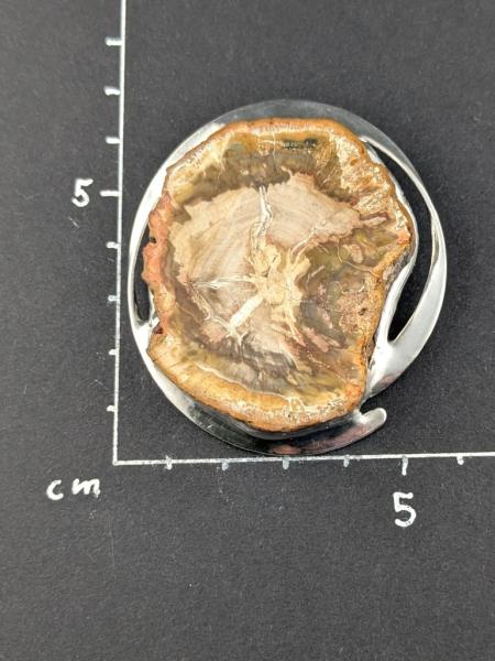 Versteinertes Holz Kettenanhänger