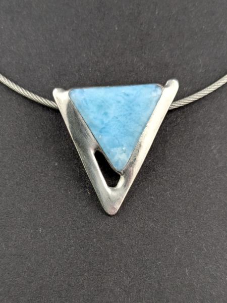 Larimar Kettenanhänger