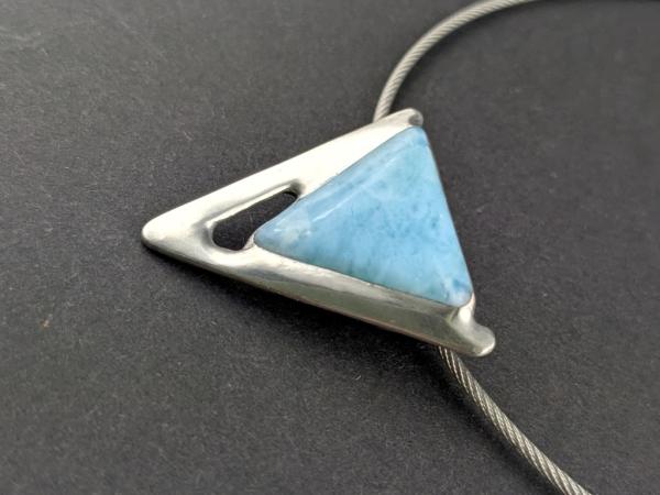 Larimar Kettenanhänger