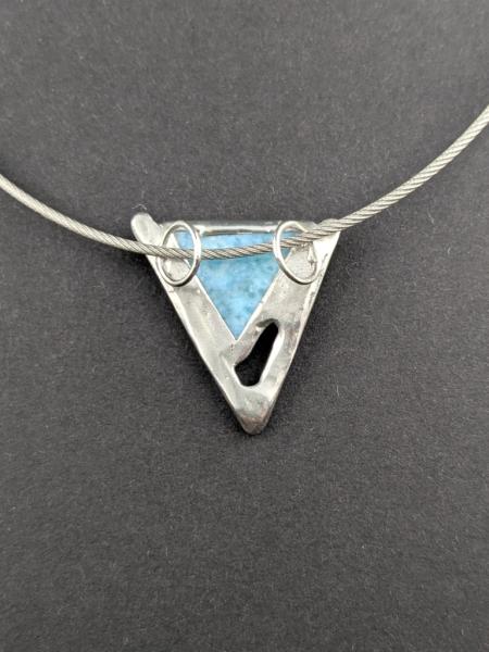 Larimar Kettenanhänger