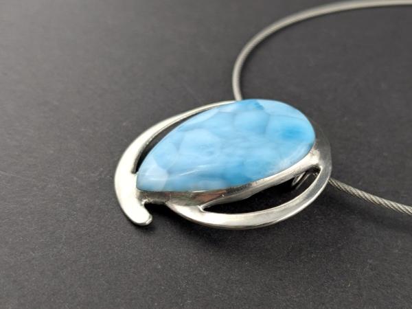 Larimar Kettenanhänger