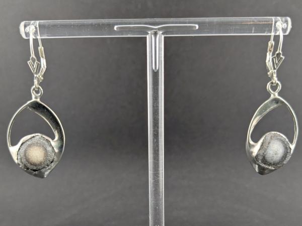 Calcedonrose Ohrhänger