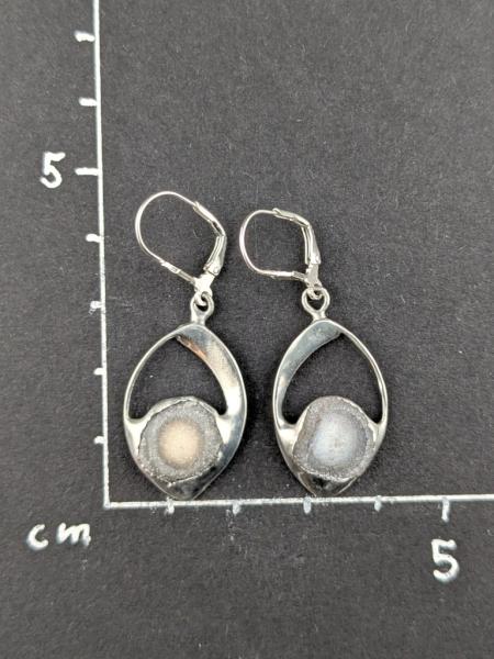 Calcedonrose Ohrhänger