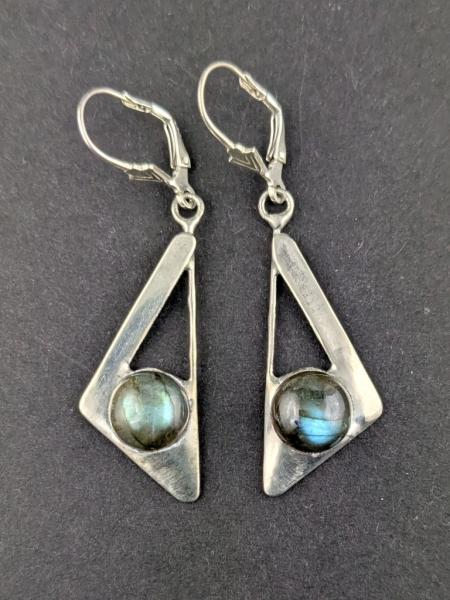 Labradorit Ohrhänger