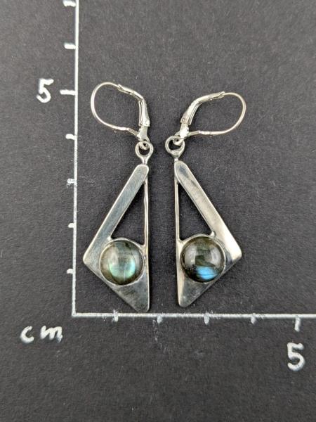 Labradorit Ohrhänger