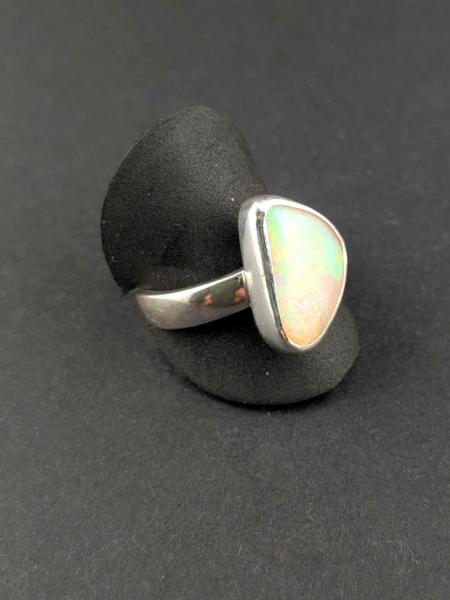 Boulder Opal Ring (Größe 60)