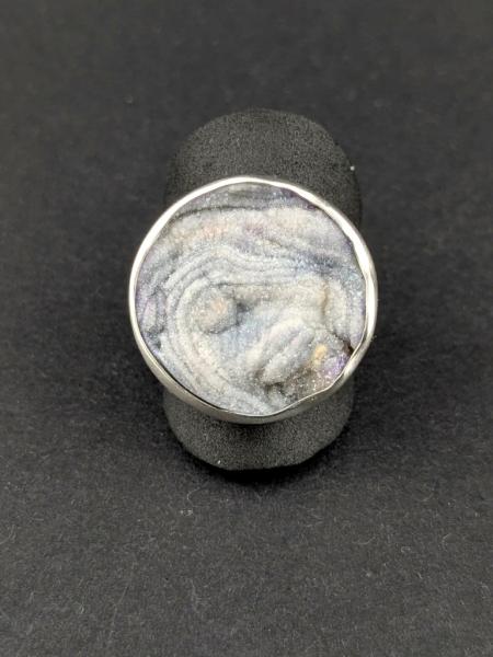 Chalcedonrosering (Größe 56)