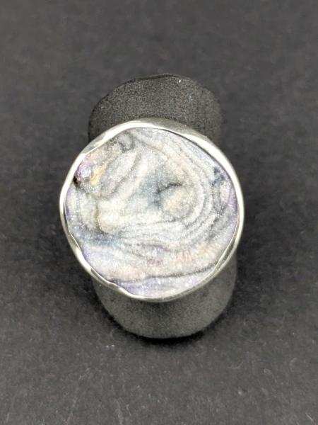 Chalcedonrosering (Größe 56)
